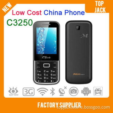 New Arrival China Mobile Phone C3250 Mobile with Dual SIM Dual Standby Cell Phone